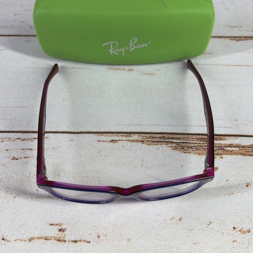 Pre-Owned Ray-Ban RB 1555 Kids Violet Glasses Replacement Frames 48mm